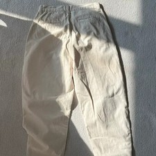 Zara White Balloon Pants - Trendy Casual Fit
