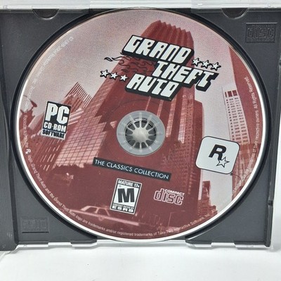 Grand Theft Auto Collector's Edition Sony PS1 Playstation 1 Disc + Back Art Test