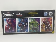 Marvel Rivals 1000 x4 Puzzle Set SpiderMan Hulk IronMan CaptainAmerica NEWSealed