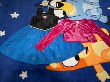Disney Frozen Anna Dress Costume with Pink Cape, Size 3T, Ages 3-4, MPN B17087-1