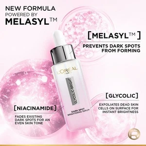 L'Oreal Paris Glycolic Bright 8% Mélasyl + Sérum du visage du niacinamide