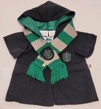 Build A Bear Harry Potter Slytherin Cloak Hood Outfit Hogwarts School Uniform