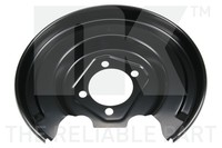 NK Ankerblech Spritzblech Hinterachse Links FüR Toyota Auris _E15_ NRE15_