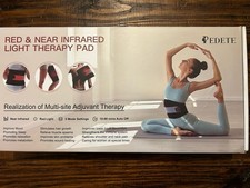 Pedete Red Light Therapy Pad 24  x12    Infrared Body Pain Relief/Open Box