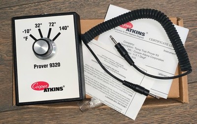 Cooper Atkins 9320-032 Fahrenheit Prover Box with NIST Traceable Test Points
