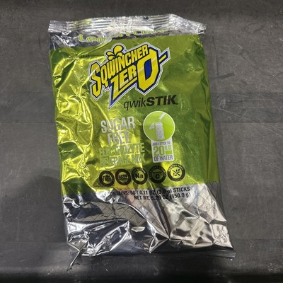 Sqwincher Quik Stik Zero Oral Electrolyte Solution Lemon-Lime Flavor 0.11 oz.