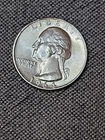 Amazing Detail 1964 Philadelphia Mint Silver Washington Quarter.   #053
