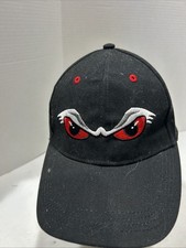 Portland Winterhawks Hat Promo Black Strapback Red Scary Eyes Hockey