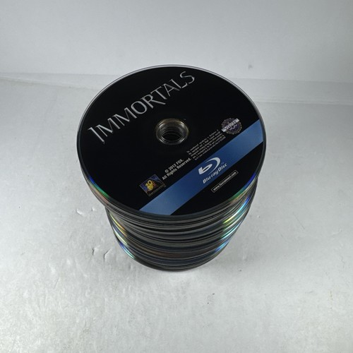 LOT OF (100) BLU-RAYS -- (Movies / TV Shows) -- BLU-RAY DISCS ONLY (No Cases)