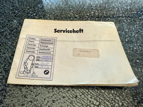 Original BMW E30 316 Limousine Granitsilber Metallic Serviceheft-Seltenheit-M3- - Bild 1 von 13