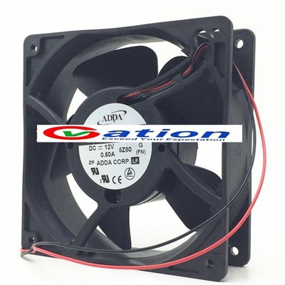 1PC AQ1212HB-F51 Cooling Fan IP68 DC12V 0.50A Dustproof Waterproof New *qq