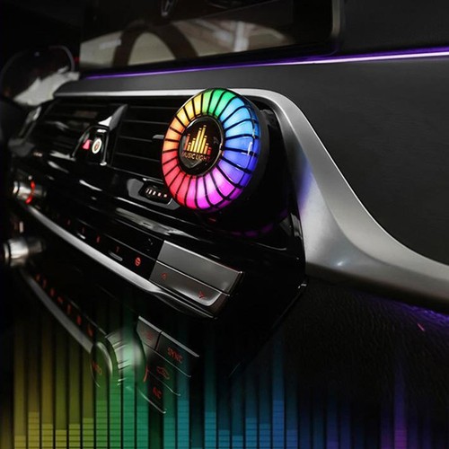 Car Atmosphere Light Rhythm Pickup Light Ambient Fragrance Built-in Battery - Picture 6 of 8
