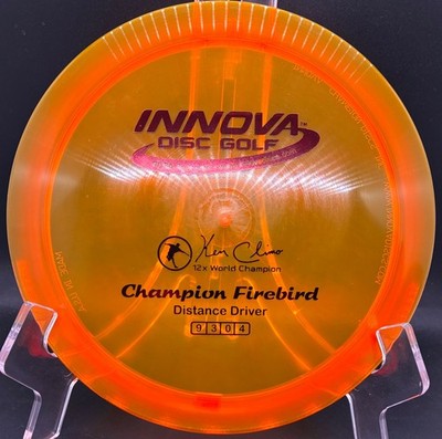 Innova Champion Firebird - Very Stiff - 12x KC Climo Swoosh Classic - Disc Golf