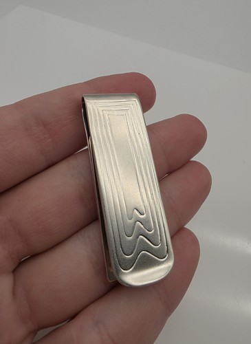 Hans Hansen Sterling Silver 925 Money Clip Denmark