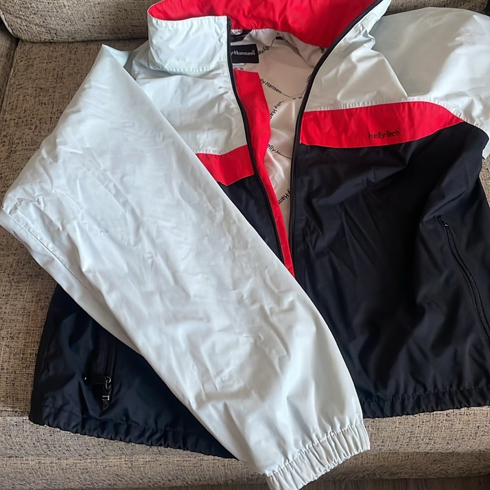 Helly Hansen Helly Tech Nautical Windbreaker Jack… - image 13