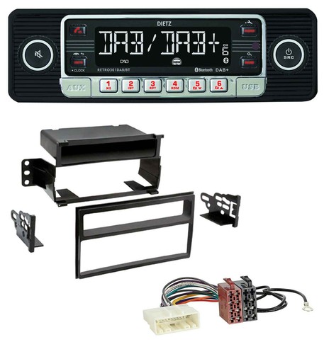 Dietz USB DAB MP3 Bluetooth Autoradio für Nissan Versa / Tiida (ab 2007) - Bild 1 von 9