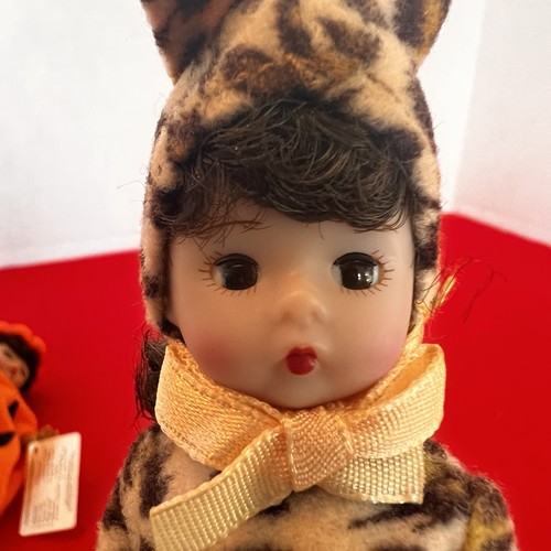 2003 McDonalds Madame Alexander Halloween Pumpkin and Leopard Costume Dolls 5” - Picture 7 of 11