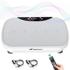 MERACH Vibration Plate Exercise Machine, Vibration Plate for Lymphatic Draina...