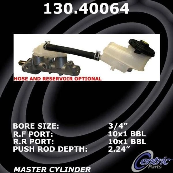 For Honda Civic 2006-2018 Centric 130.40064 Premium Brake Master Cylinder Foto 2 de 2
