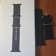 Apple Watch Ocean Band Black Titanium Buckle Strap for Ultra Ultra 2