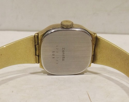 Belle montre-bracelet vintage pour femme Zentra172 288 101 à remontage manuel 2,2 cm x 2,6 cm - Photo 7/7