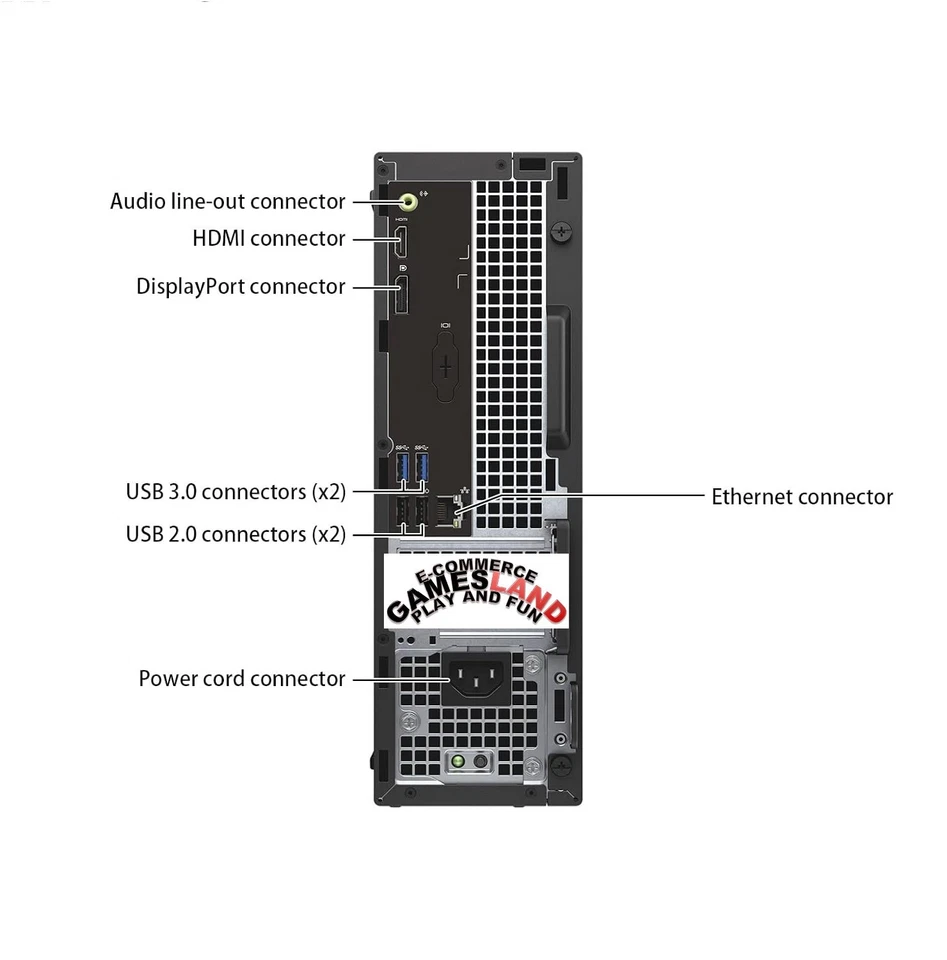 Dell OptiPlex 3040 SFF Desktop PC Nuovo Mai Usato Configurabile a Piacere - Imagen 4 de 4