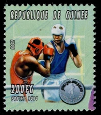 GUINEA REPUBLIC 1831e - Sydney Olympics "Boxing" (pc33743)