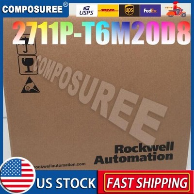 NEW AB 2711P-T6M20D8 Ser A PanelView Plus 600 Factory Sealed US Free Tax