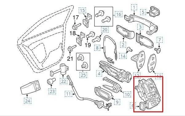 2014-2018 Volkswagen Jetta Sport задний RH двери замок защелка привод 5K4-839-016-S - Изображение 2 из 4