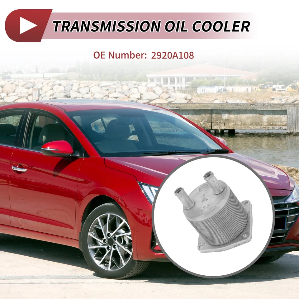 Enfriador de aceite de motor para Mitsubishi Outlander 07-20 No.2920A108 Trans Cooler 1 pieza Foto 3 de 4