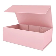Gift Box 10" x 6" x 3" with Magnetic Closure Lid Gift Boxe for Pink