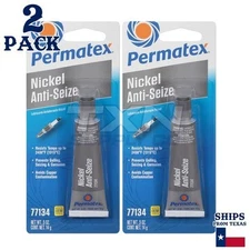 Permatex 77134 Nickel Anti-Seize Lubricant, 0.5 oz - 2 Pack
