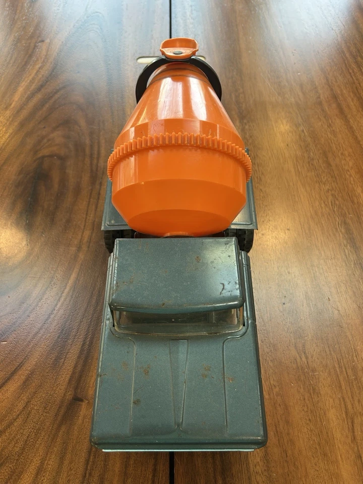 Camión mezclador de cemento Structo Ready vintage antiguo eje tándem original Foto 3 de 4