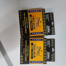 2 Tiger Balm Pain Relieving Ointment Ultra Strength Sports Rub 1.7 oz Pack of 3