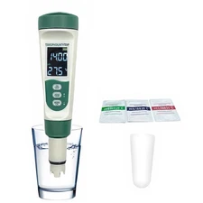 Aquarium Salt Tester - Pool Test Strips, Digital PH Meter for Water, Aquarium...