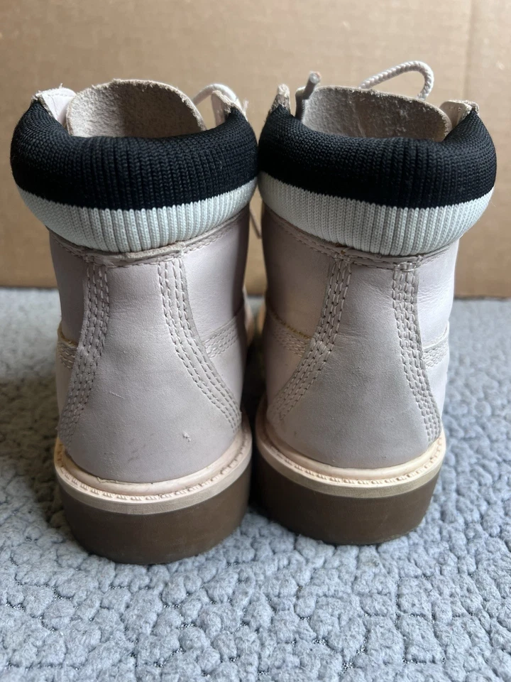 Timberland Pink Boots Waterproof Snow Boots Little Girls Size 1 - Image 2 of 4