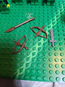 LEGO 6071 Legoland Forestmen&rsquo;s Crossing  W/ Manual  retired set Incomplete 1990 