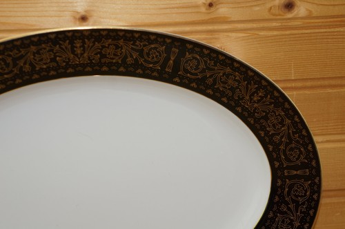 Seyei Regency 6908 Oval Serving Platter, 12 1/4" - Picture 4 of 8