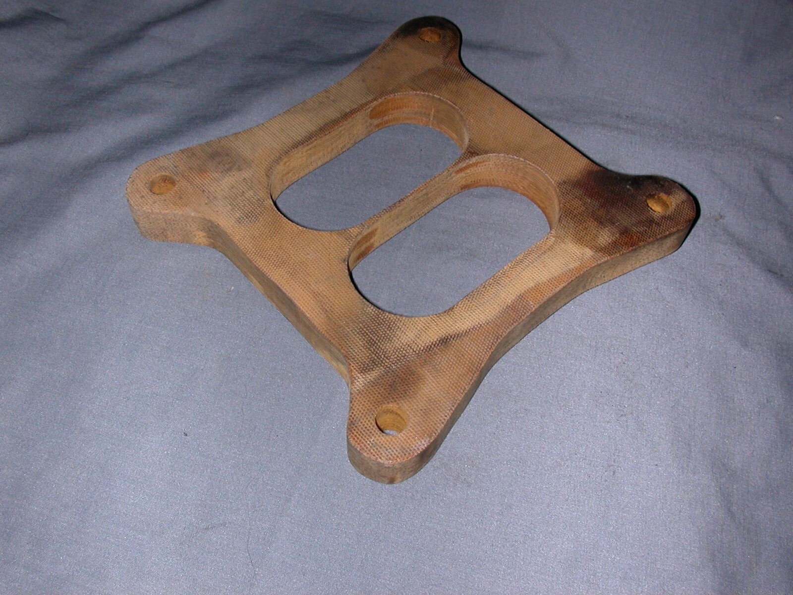 PHENOLIC CARBURETOR SPACER PLATE HOLLEY FOUR BARREL 3/4" THICK