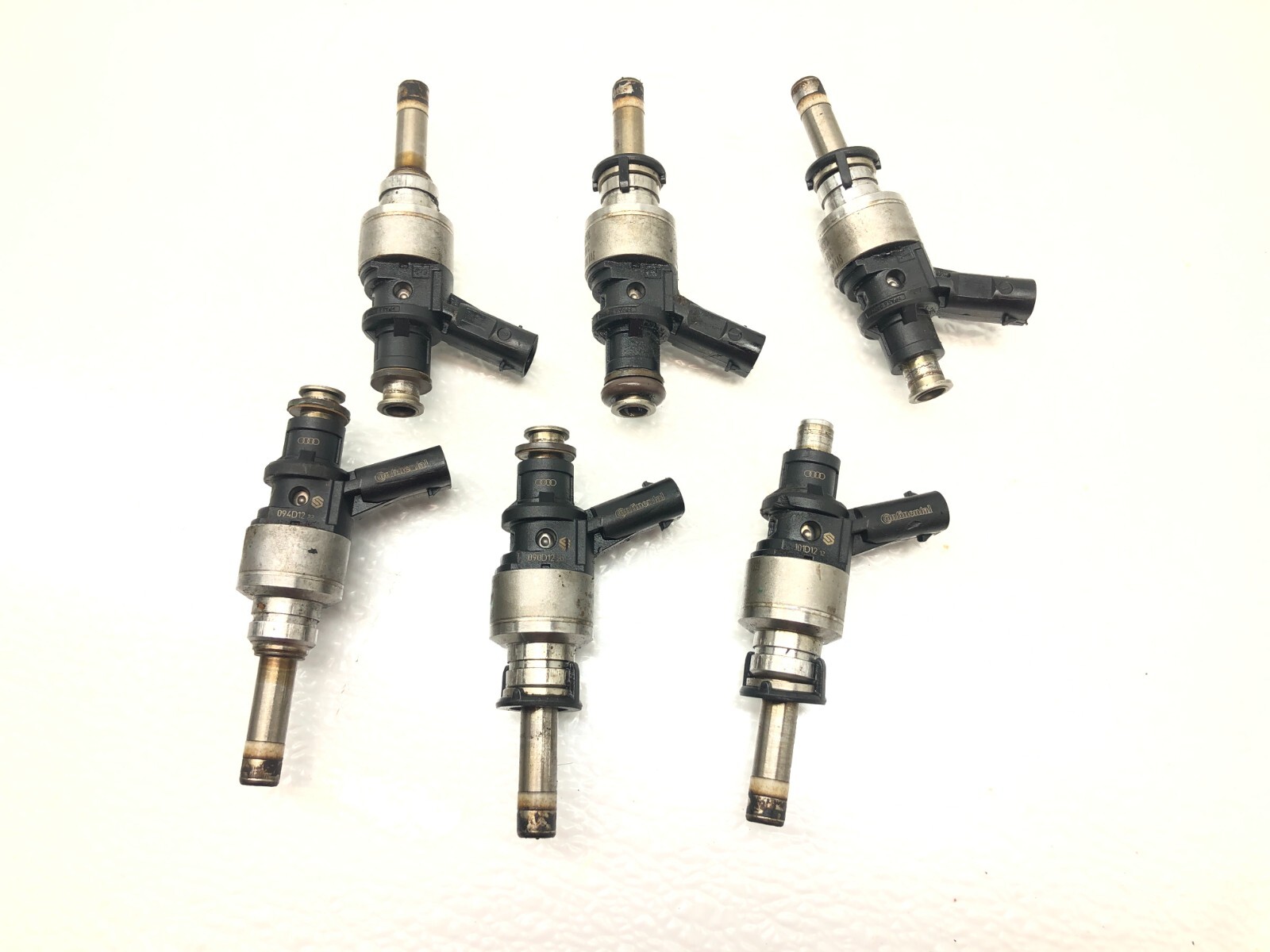 2011-2017 Audi A8L D4 3.0L V6 Fuel Injectors Set of 6 OEM | 306E036P ...