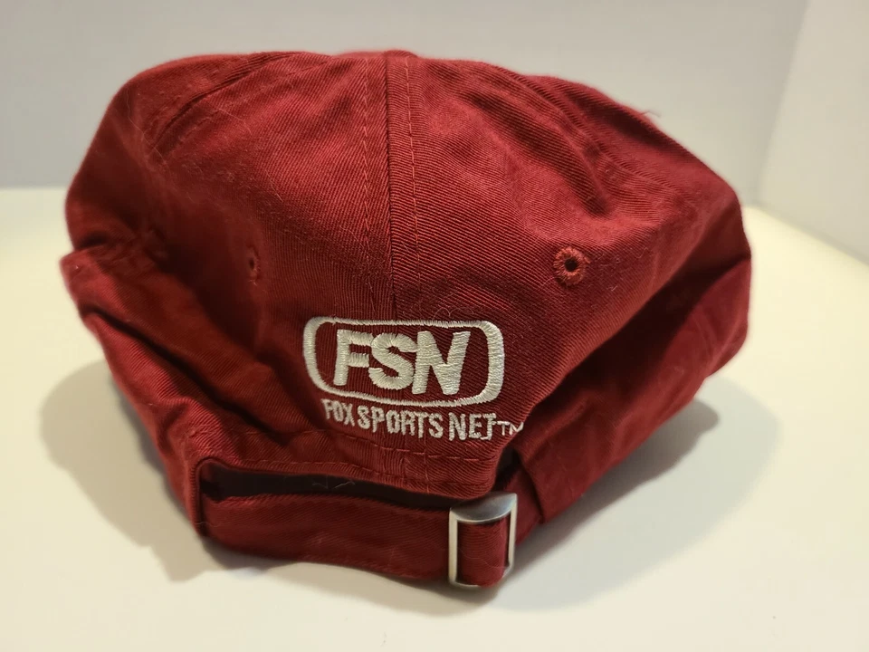 Chapéu assinado por Adam Dunn, Cincinnati Reds, 100% algodão, vermelho escuro - Imagem 3 de 4