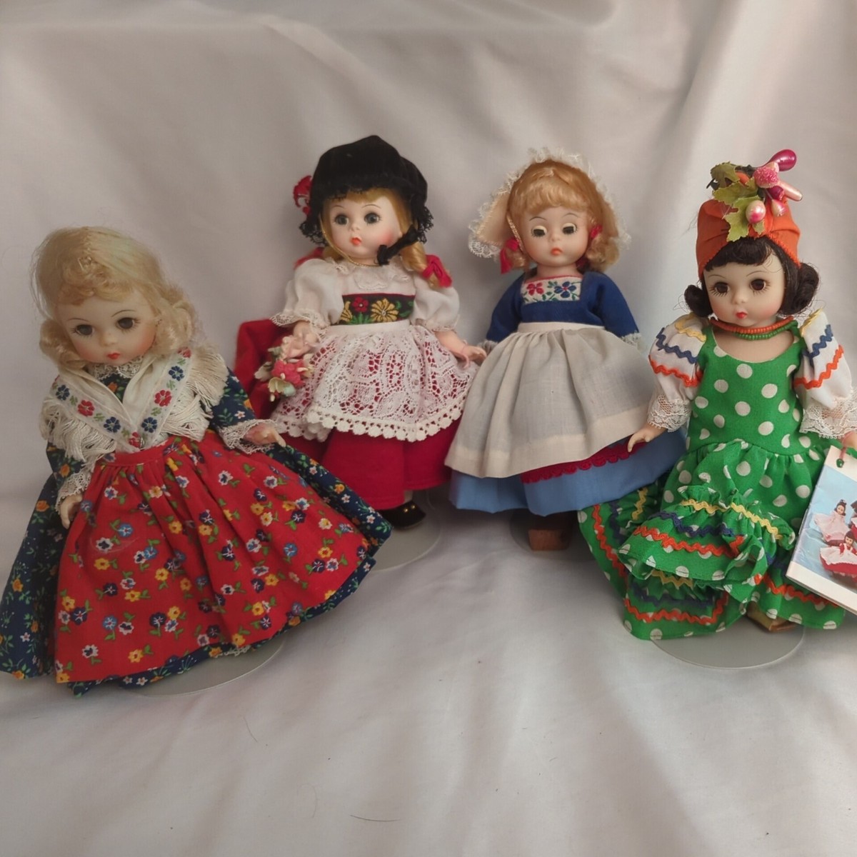 4-Madame Alexander Dolls - Switzerland, Germany, Brazil