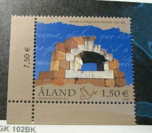 Finland-Aland Islands Stamp Scott# 246  150th Anniv.  2006 MNH  H60