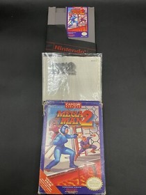 Mega Man 2 (Nintendo NES, 1989) completo CIB COMPLETO con manuale testato e funzionante