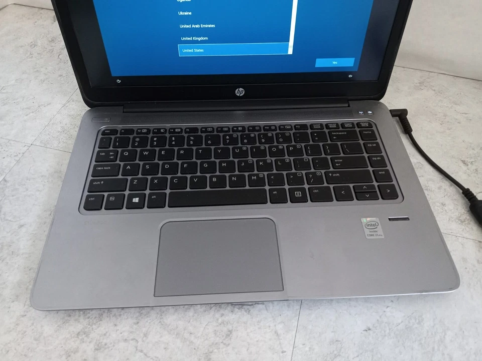 HP EliteBook 1040 G2 14" Laptop Intel i7-4650U 4GB 128GB W10 - BAD BATTERY -RR - Image 2 of 4