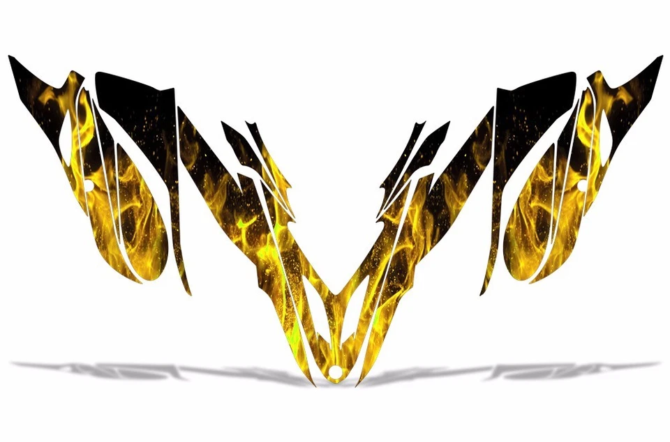 Snowmobile Graphic Decals Stickers For Yamaha Apex 2011-2018 ICE Y - Image 2 of 4