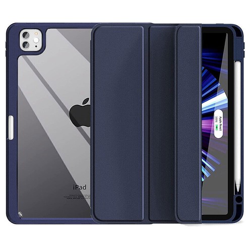 Smart Case For 2025 NEW iPad Air 11" M3/ iPad Pro 11 inch 2024 Clear Back Cover - Picture 58 of 75