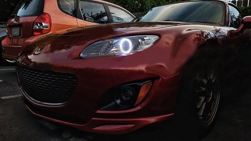 Switchback LED halo ring for Mazda MX-5 Miata 09-15 Headlight Signal DRL lamp - Picture 3 of 17