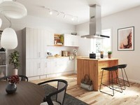KüChe WinkelküChe Landhaus InselküChe Induktion Anton 310 X 172 Cm Respekta