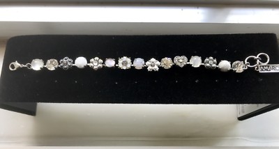 Amaro Jewelry Studio  Moonstar  Collection Rhodium Plated Bracelet